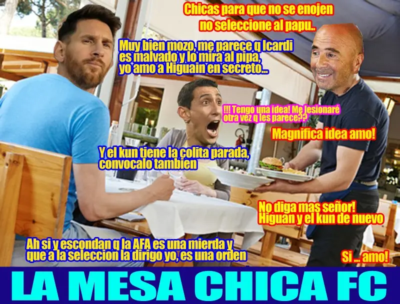 Club de Amigos le ordenó a Sampaoli no convocar al Papu