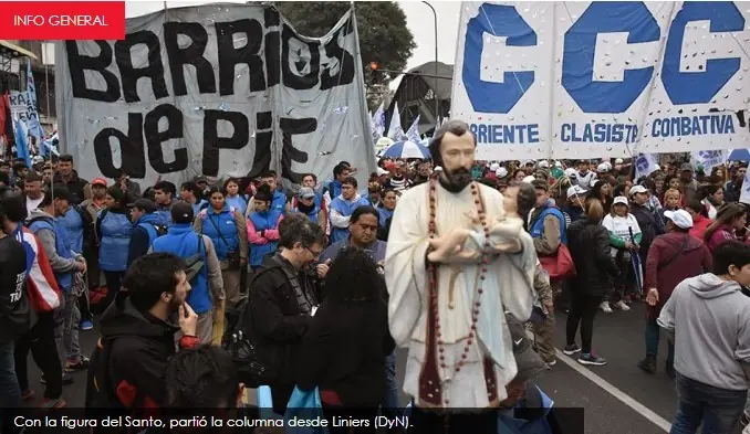 Caos en CABA: Organizaciones sociales "rezan"