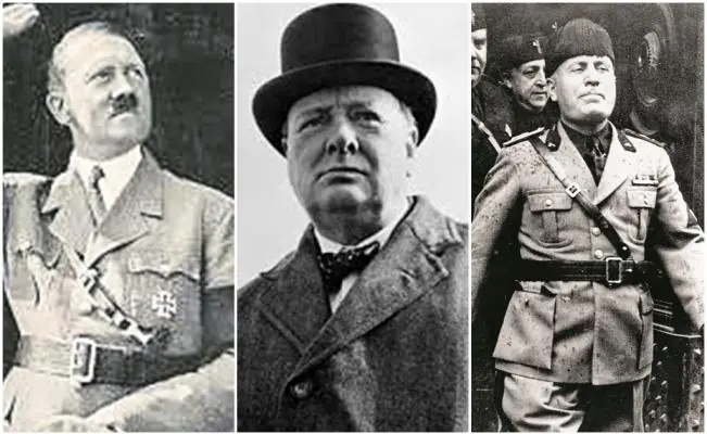 Las enfermedades de los líderes de la Segunda Guerra Mundial