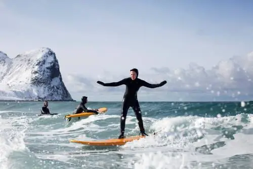Surf en el Ártico