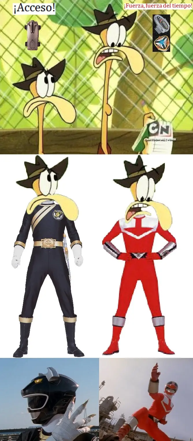Fanarts-memes de Power Rangers-Super Sentai propios parte 2