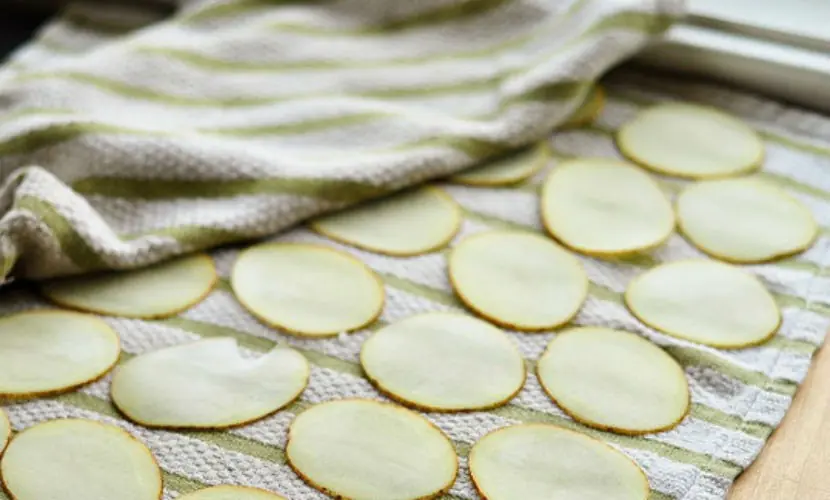 Papas fritas hechas en el microondas, receta