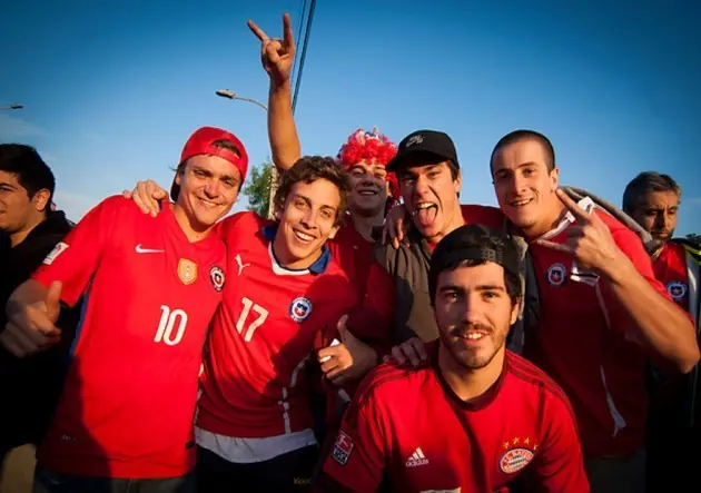 chilenos en el mundial