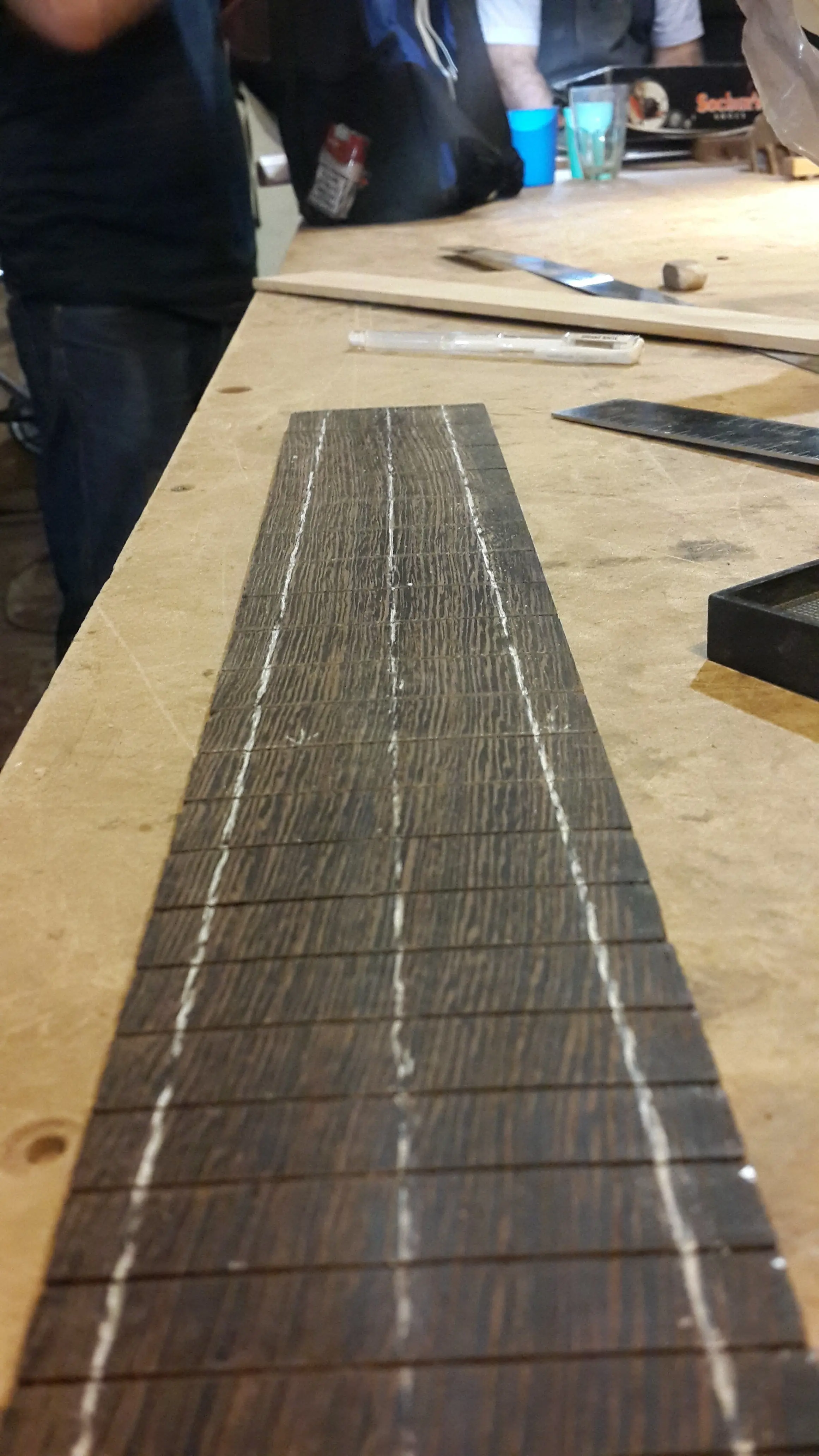 Me hice un guitarra electrica LP