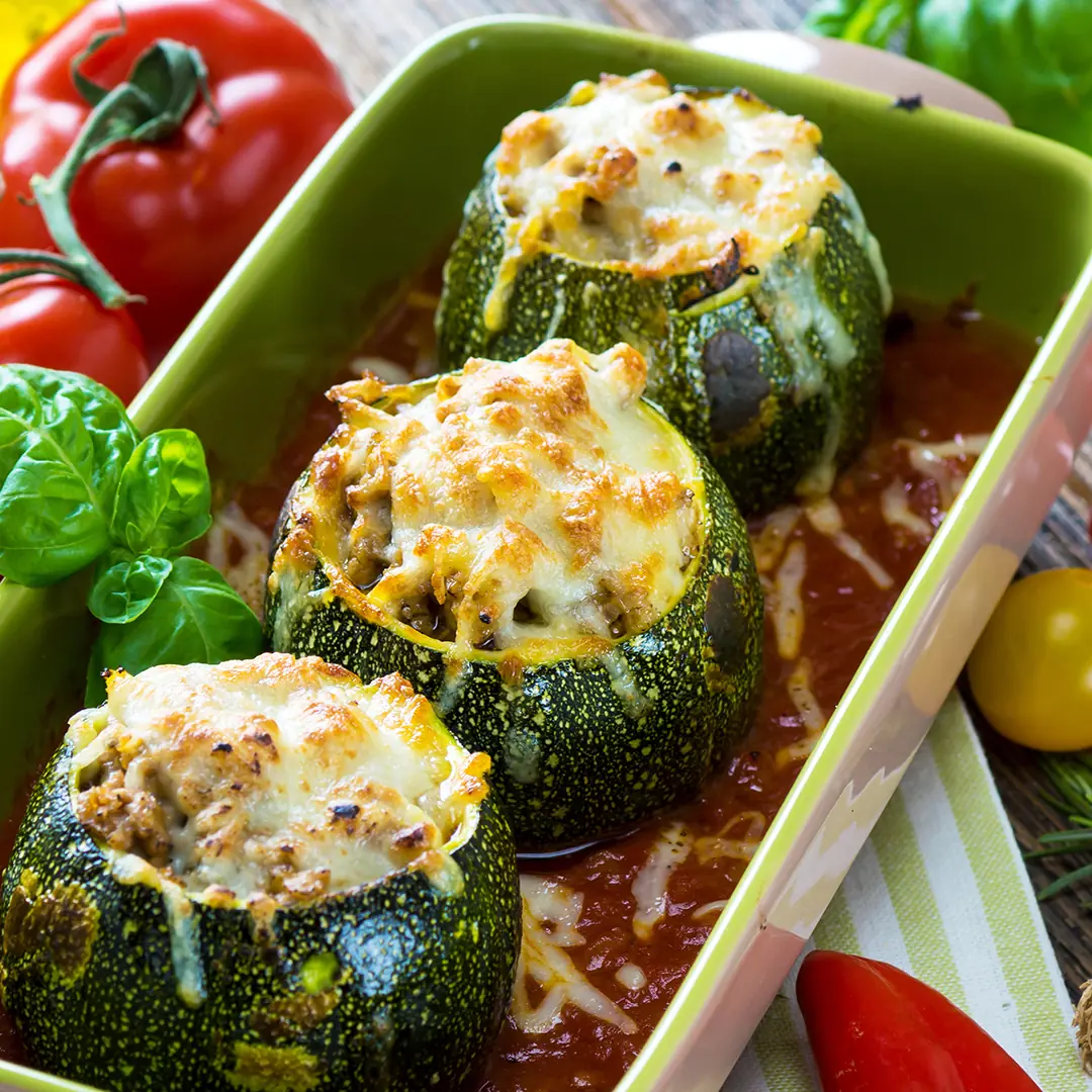 Zapallitos rellenos,compañeros perfectos de los estudiantes