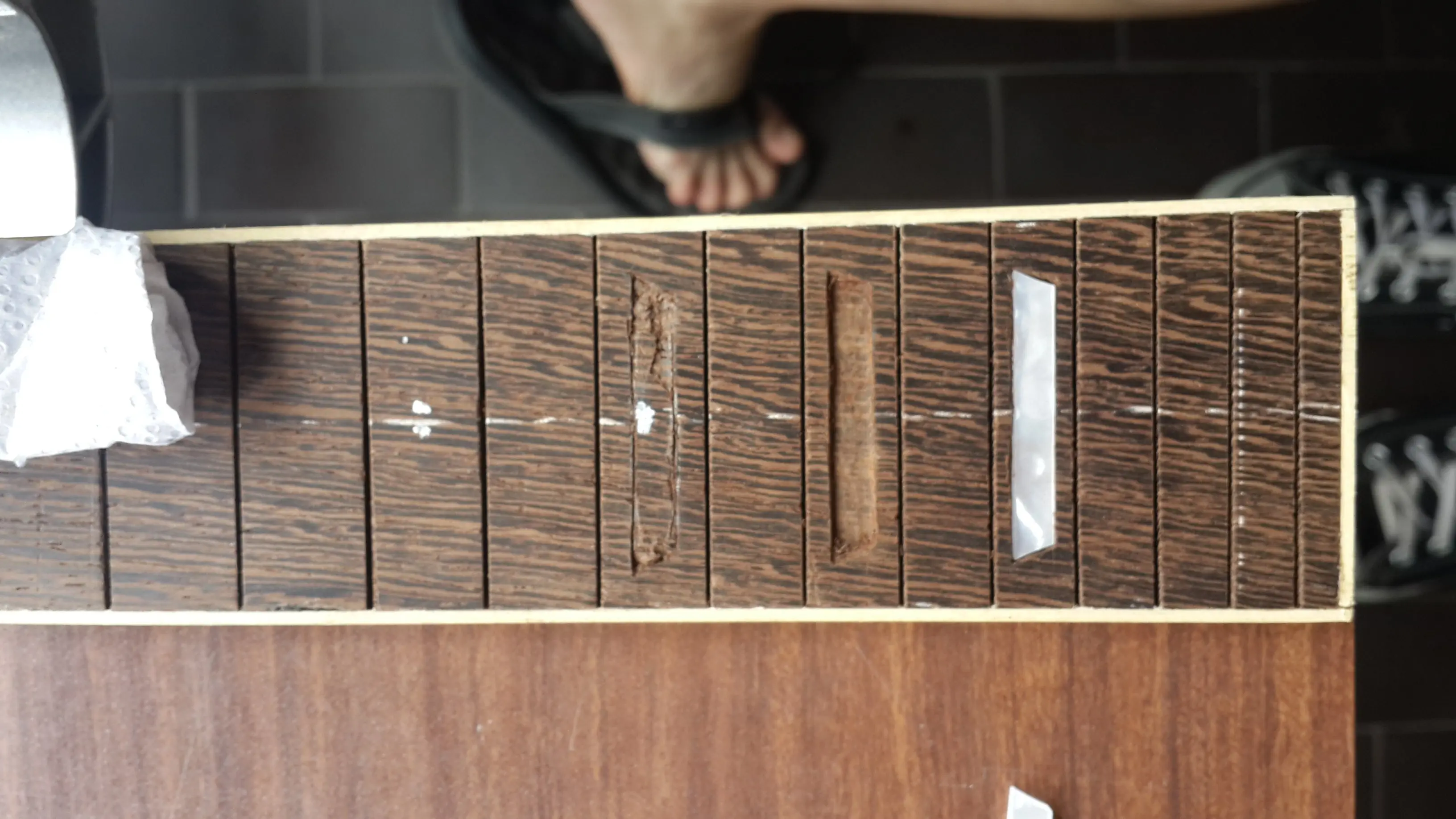 Me hice un guitarra electrica LP