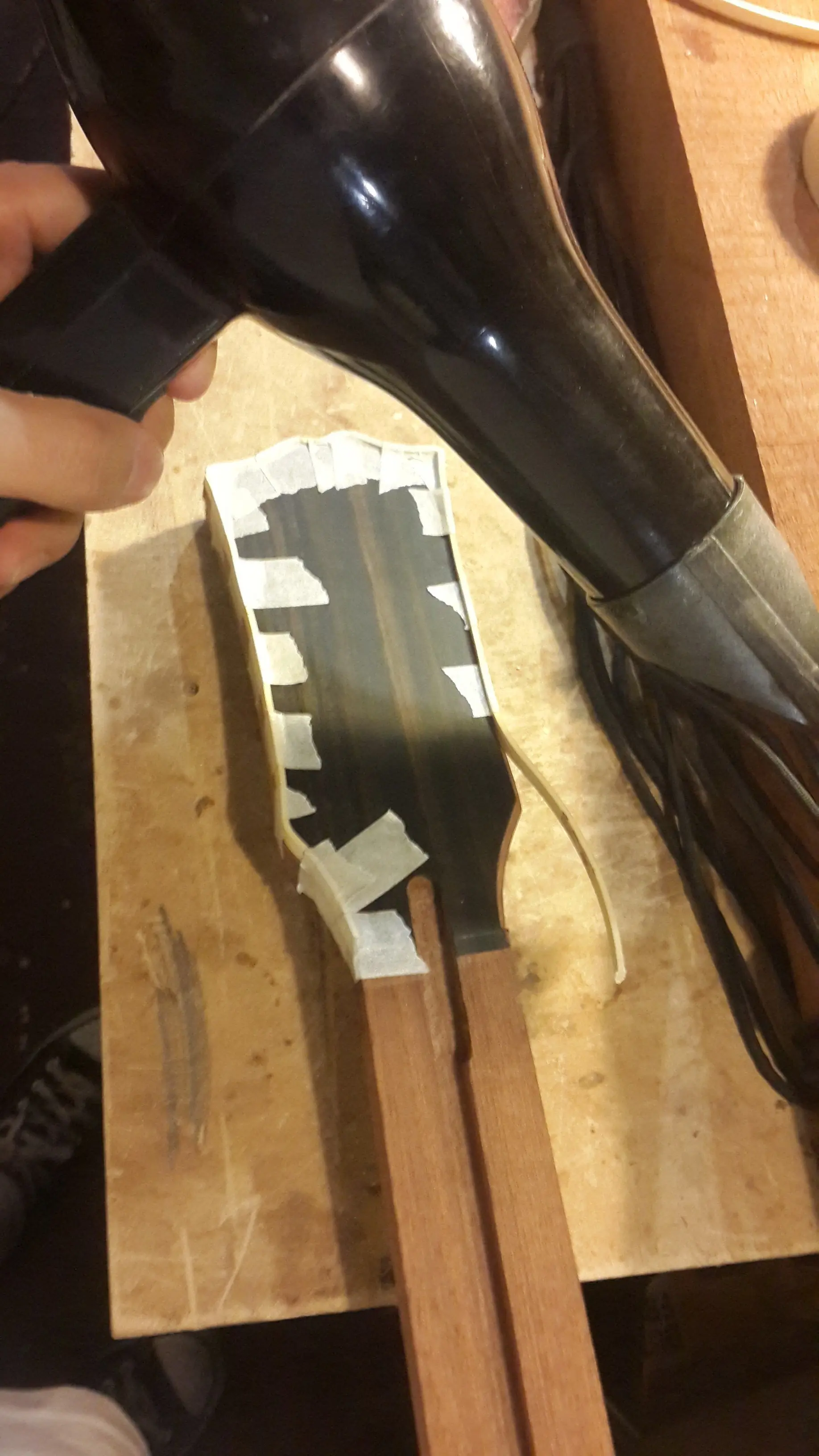 Me hice un guitarra electrica LP
