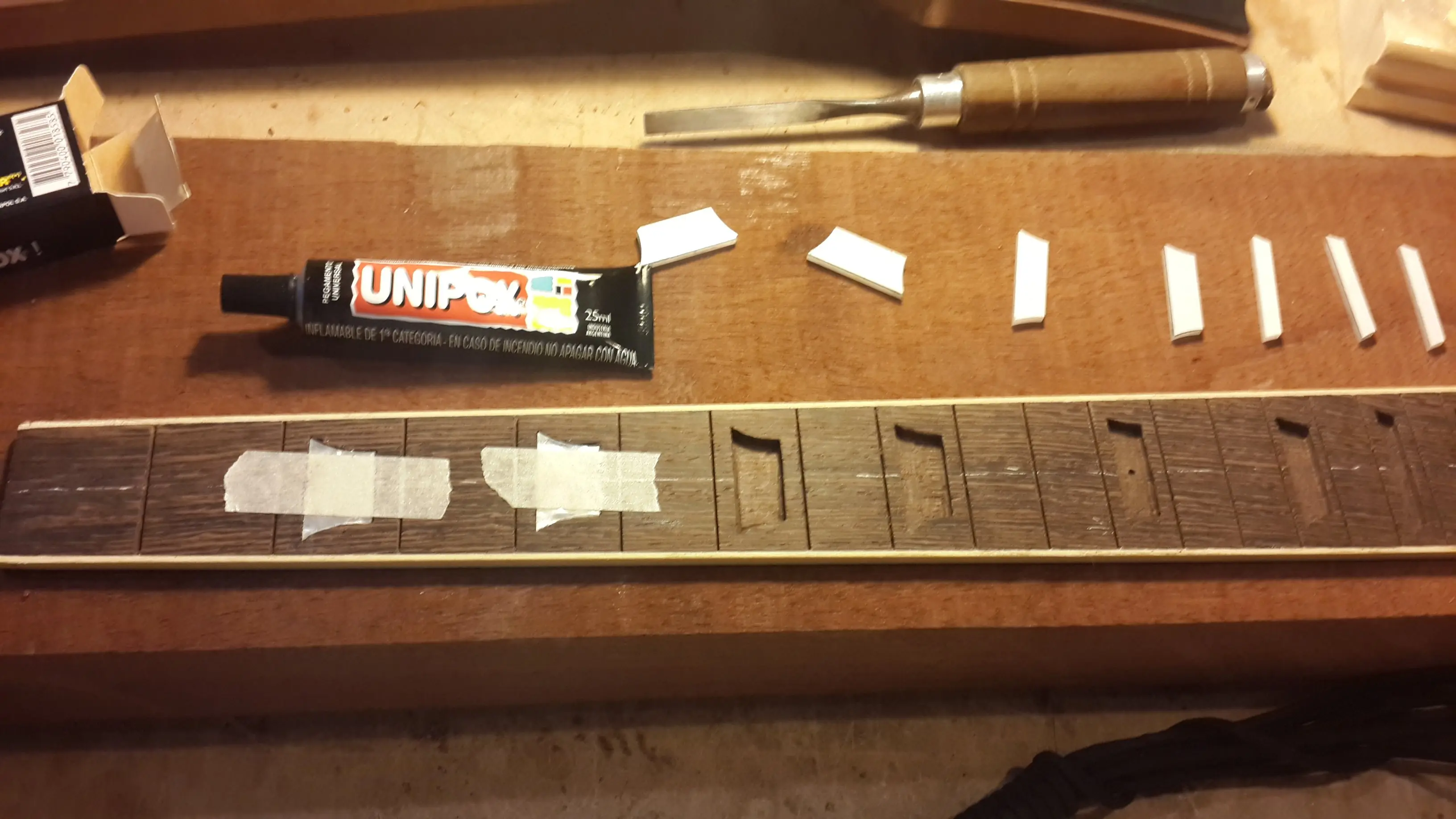 Me hice un guitarra electrica LP