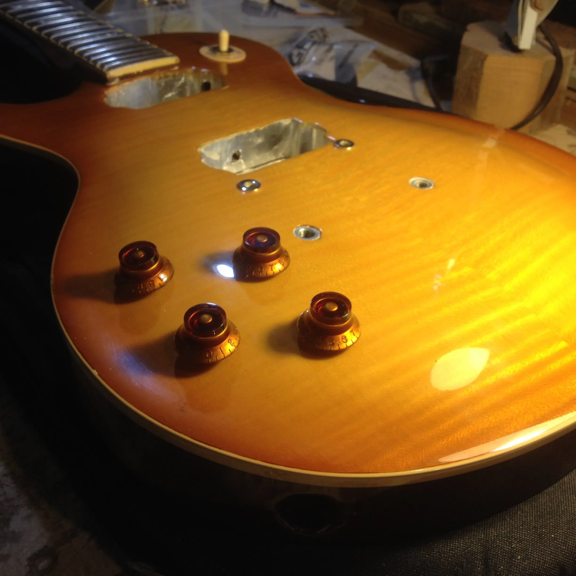 Me hice una Les Paul paso a paso