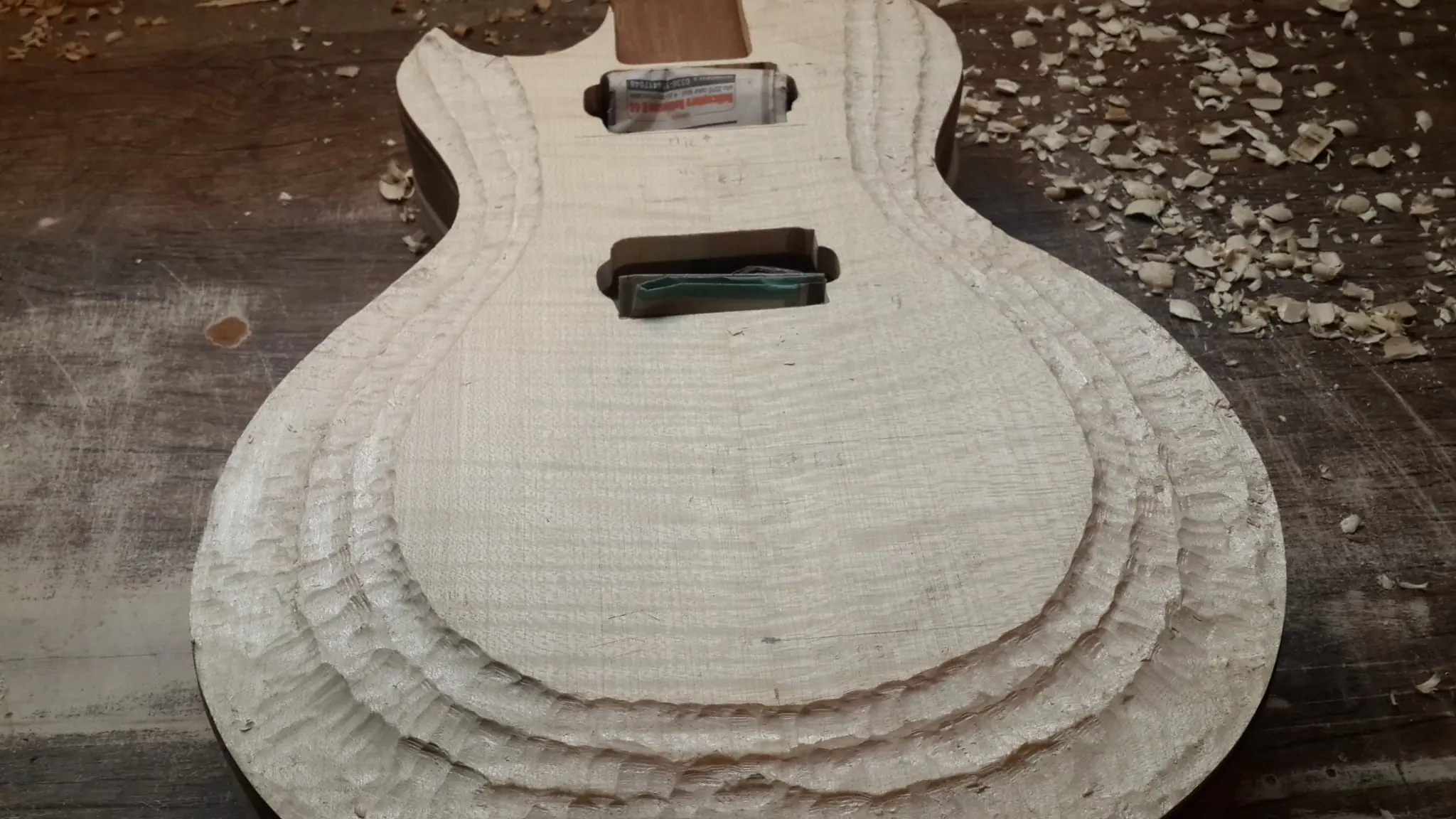 Me hice una Les Paul paso a paso