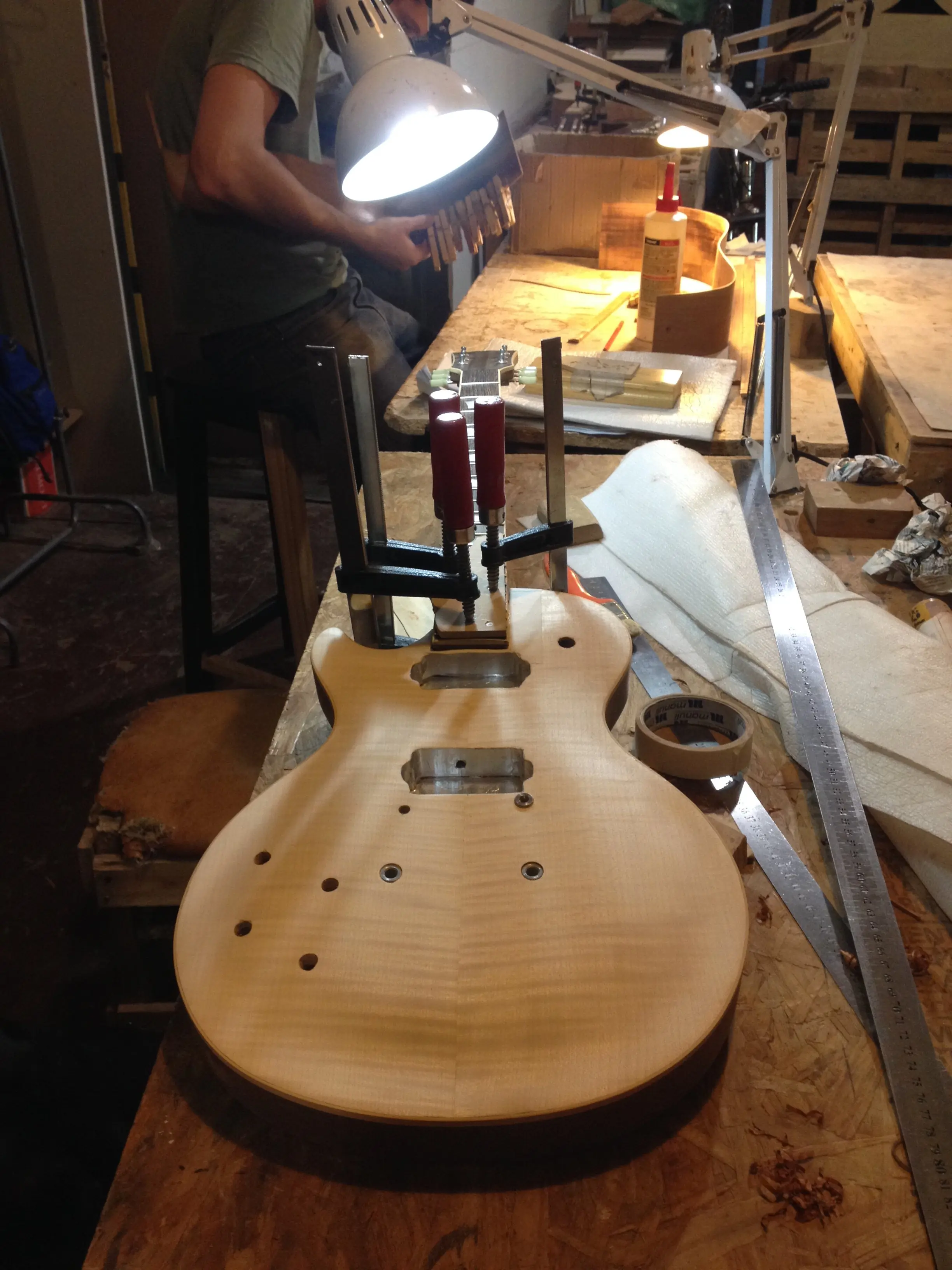 Me hice una Les Paul paso a paso
