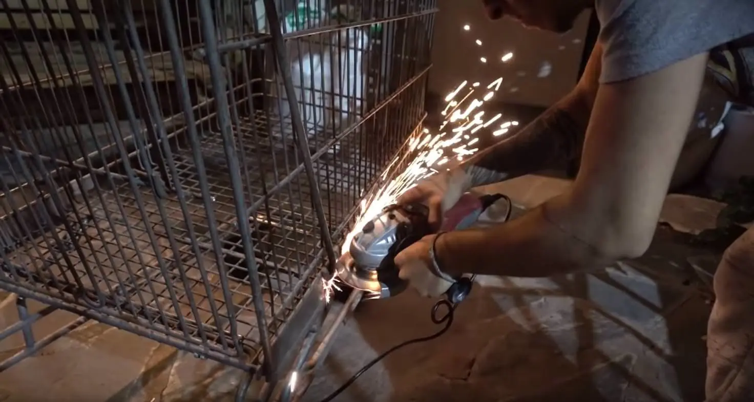 Estoy haciendo un karting en un chango de super