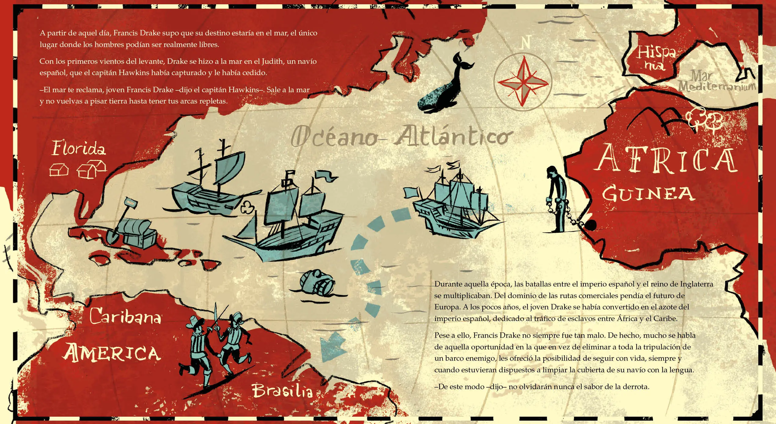 La codicia de piratas