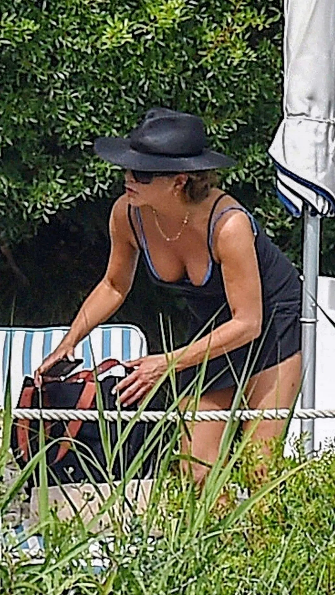 Así luce Jennifer Aniston a sus 49