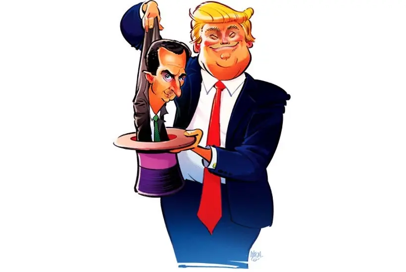 Assad retoma poder en Siria, y con la bendición de Trump