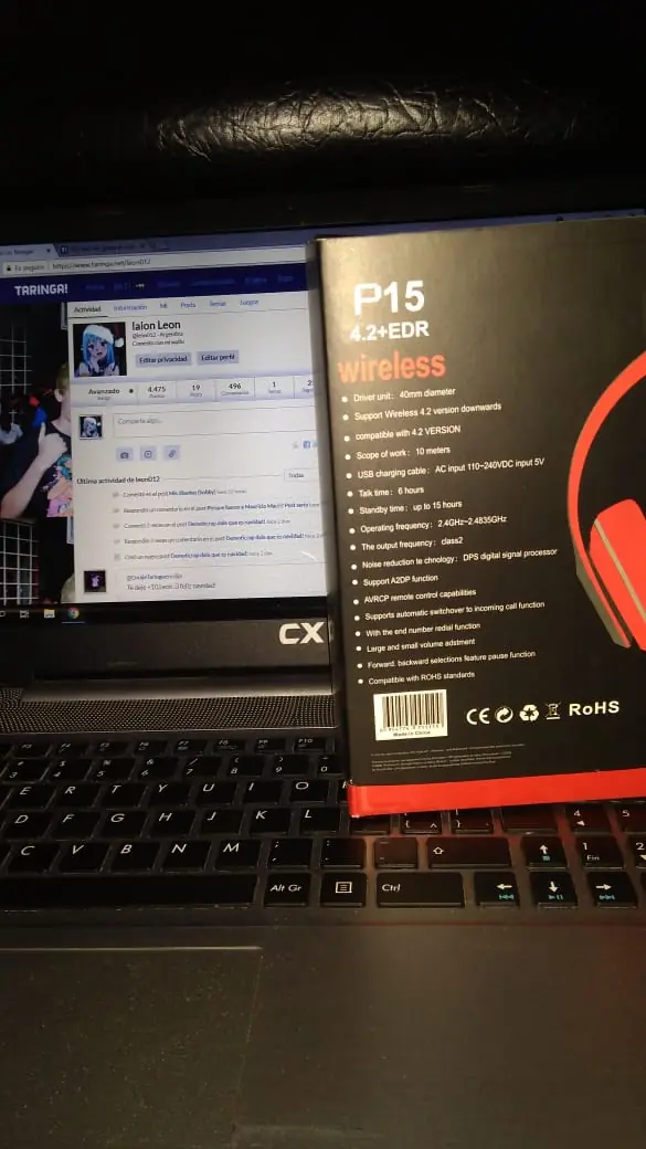 Me encontre auriculares y los arregle!