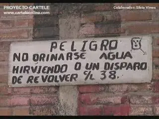 carteles agresivos