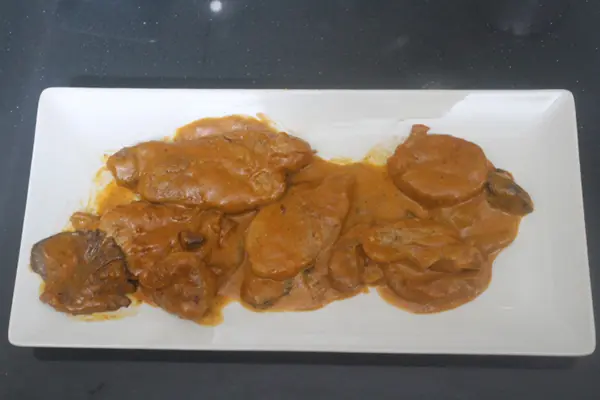 Medallones de solomillo con setas