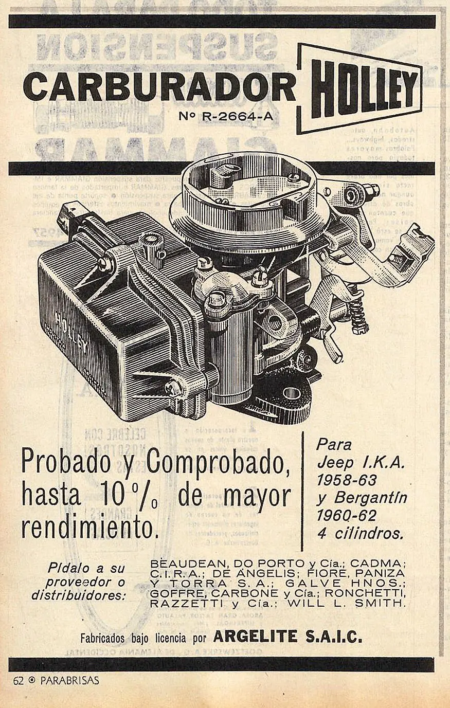 Carburador Holley