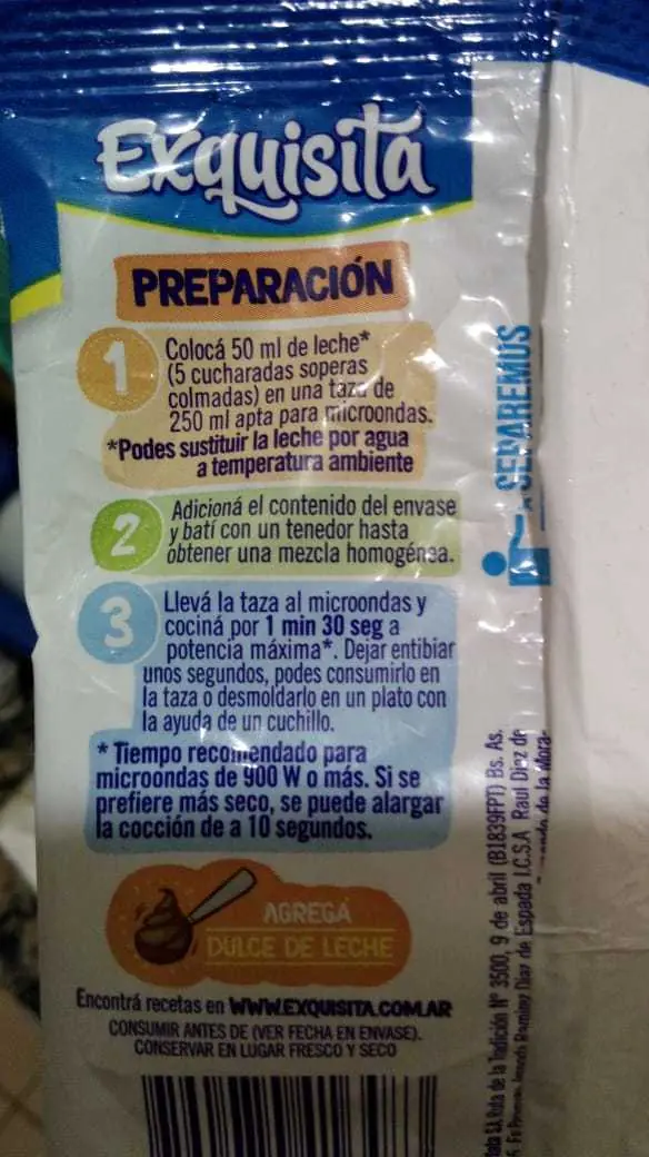 receta