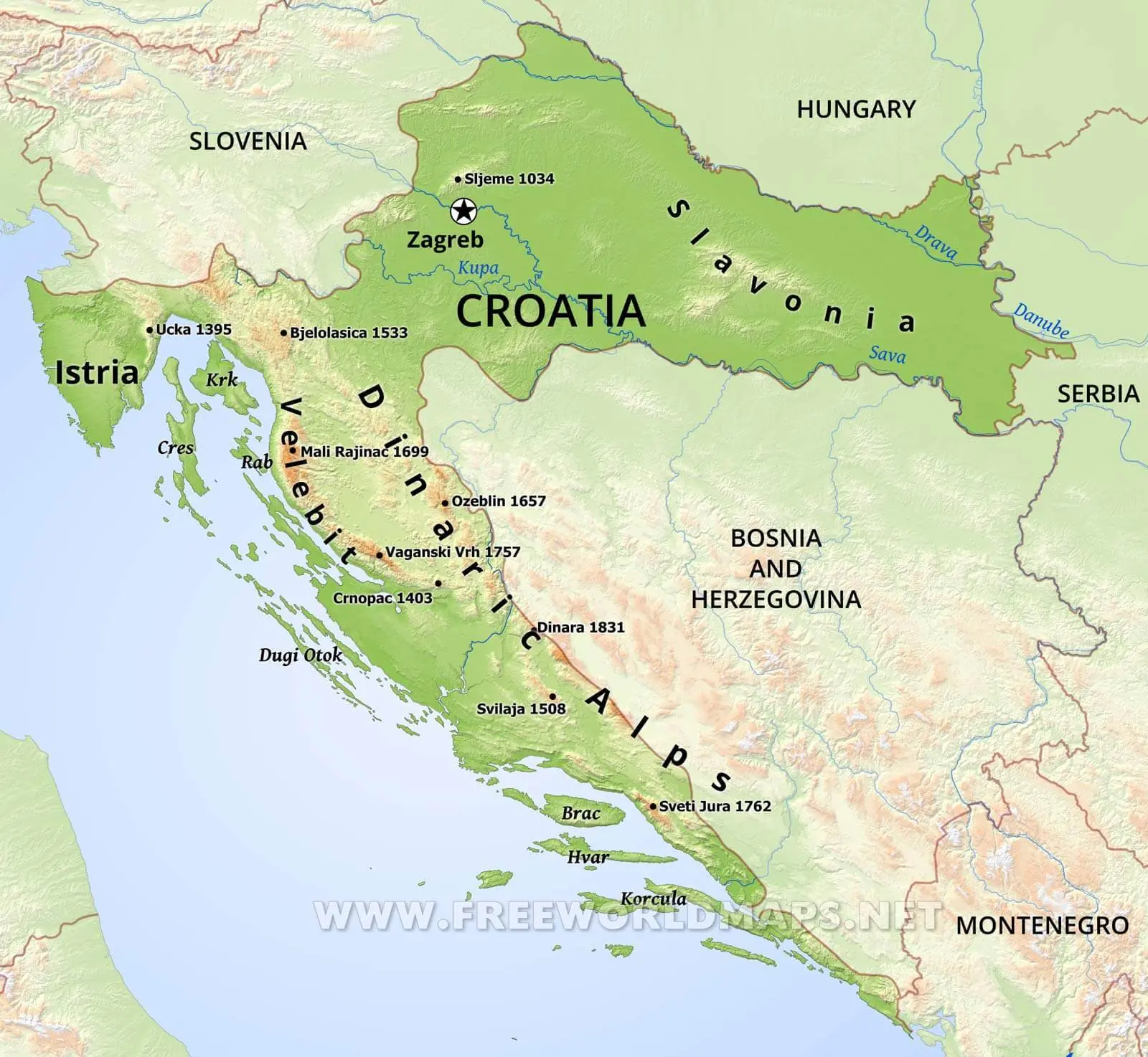 curiosidades de croacia