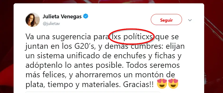 Lenguaje inclusivo