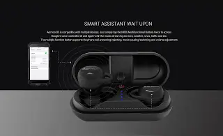 Aermoo B3 (Auriculares bluetooth tipo Airpods, IPX7)