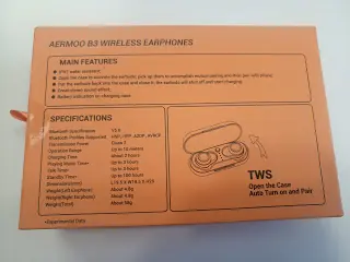 Aermoo B3 (Auriculares bluetooth tipo Airpods, IPX7)