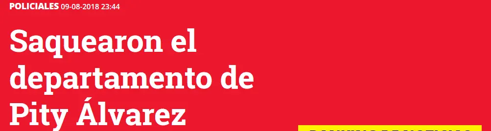 saqueos