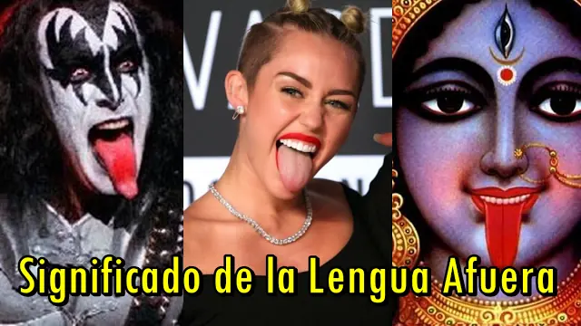 El significado de la lengua afuera. Simbolismo