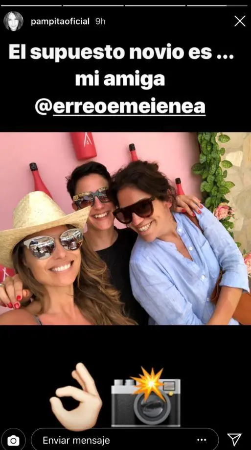 Pampita se hizo cargo  y presentó a su "nuevo novio"