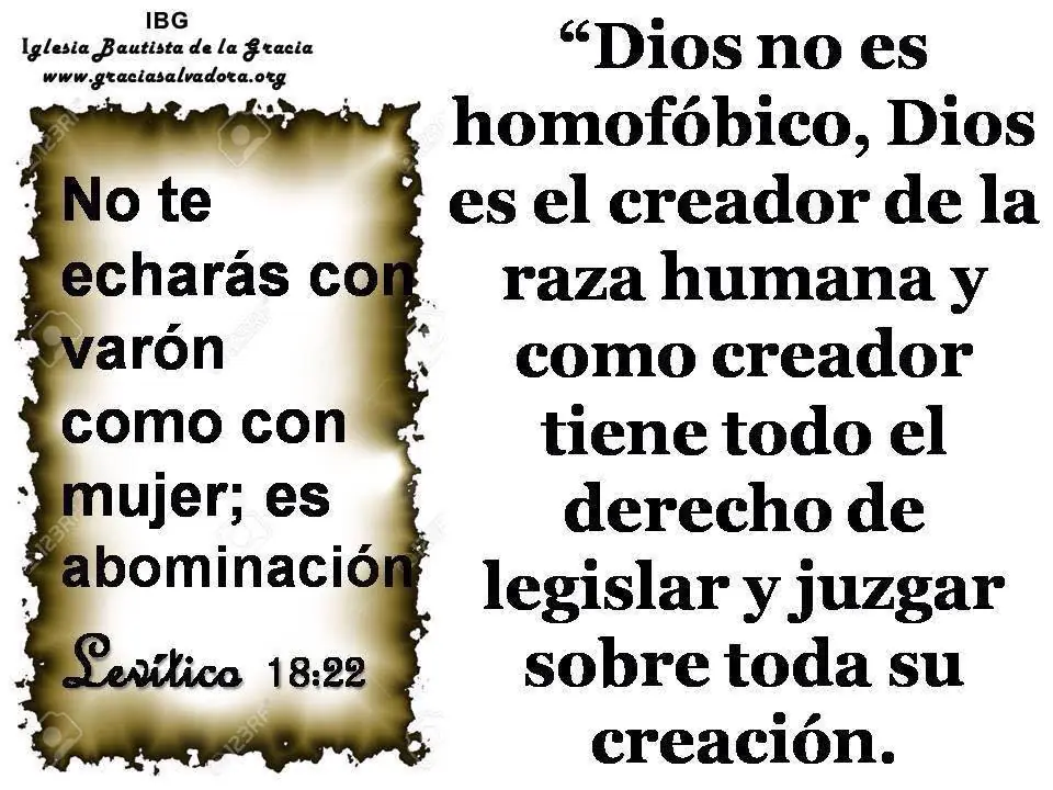 No se nace homosexual, se lo es a raíz del pecado