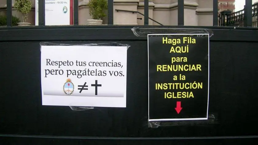 Apostasía para bajar el defisit