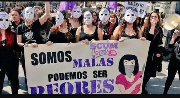 Feministas linchan brutalmente a un perrito retirado