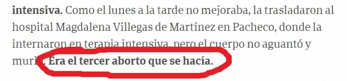 aborto