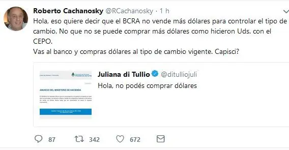 venta de dolar