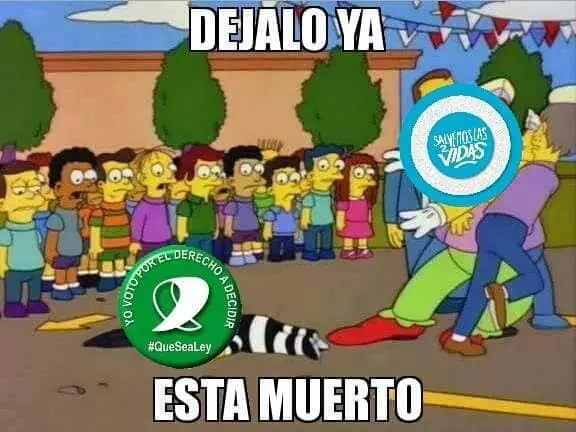 Memes del rechazo de la ley del aborto (Vol. 2)