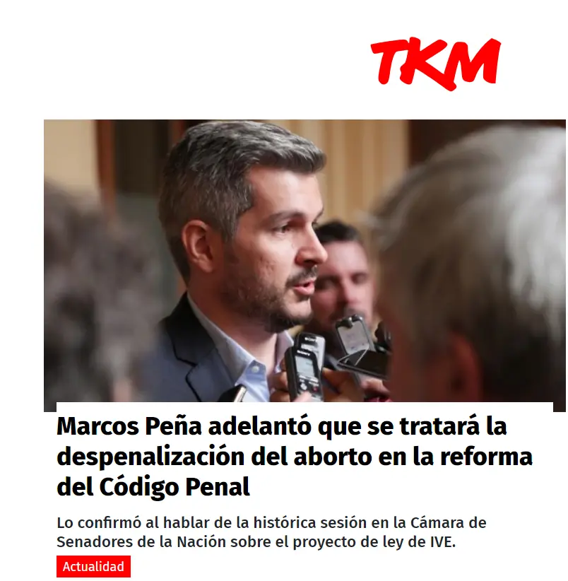 Tension: El gobierno a favor de despenalizar el aborto
