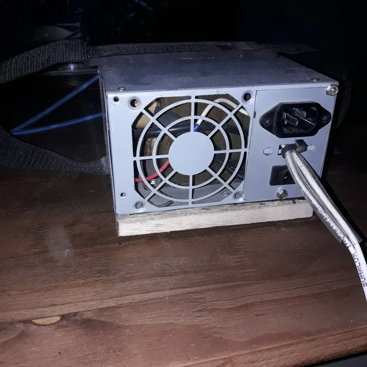 Electro Burning Wood