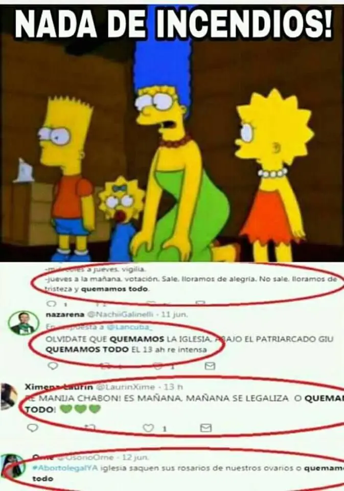 Memes del rechazo de la ley del aborto (Vol. 2)