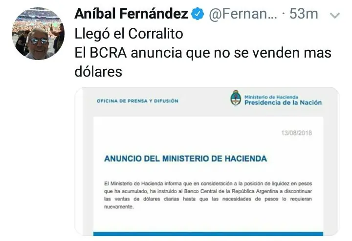 Desmintiendo lo del cepo al dólar