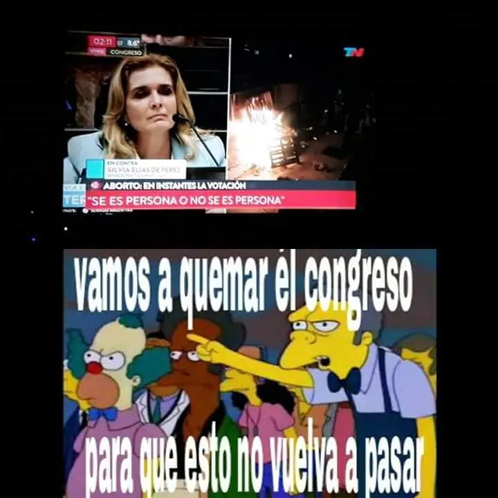 Memes del rechazo de la ley del aborto (Vol. 2)