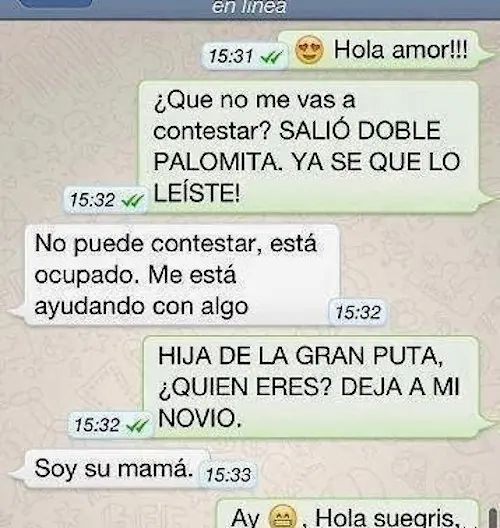 Conversaciones de novias que llevaron los celos a otro nivel