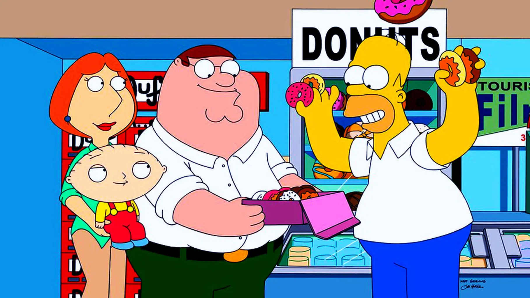 los simpsons y padre de familia