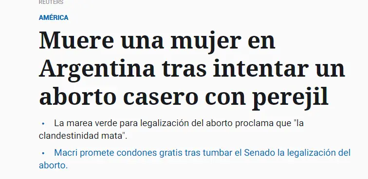 pro aborto