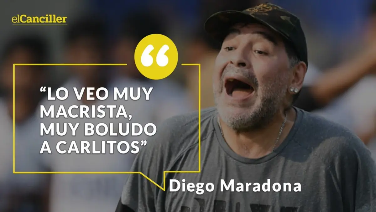 Diego Maradona contra Tevez: "Esta muy macrista"