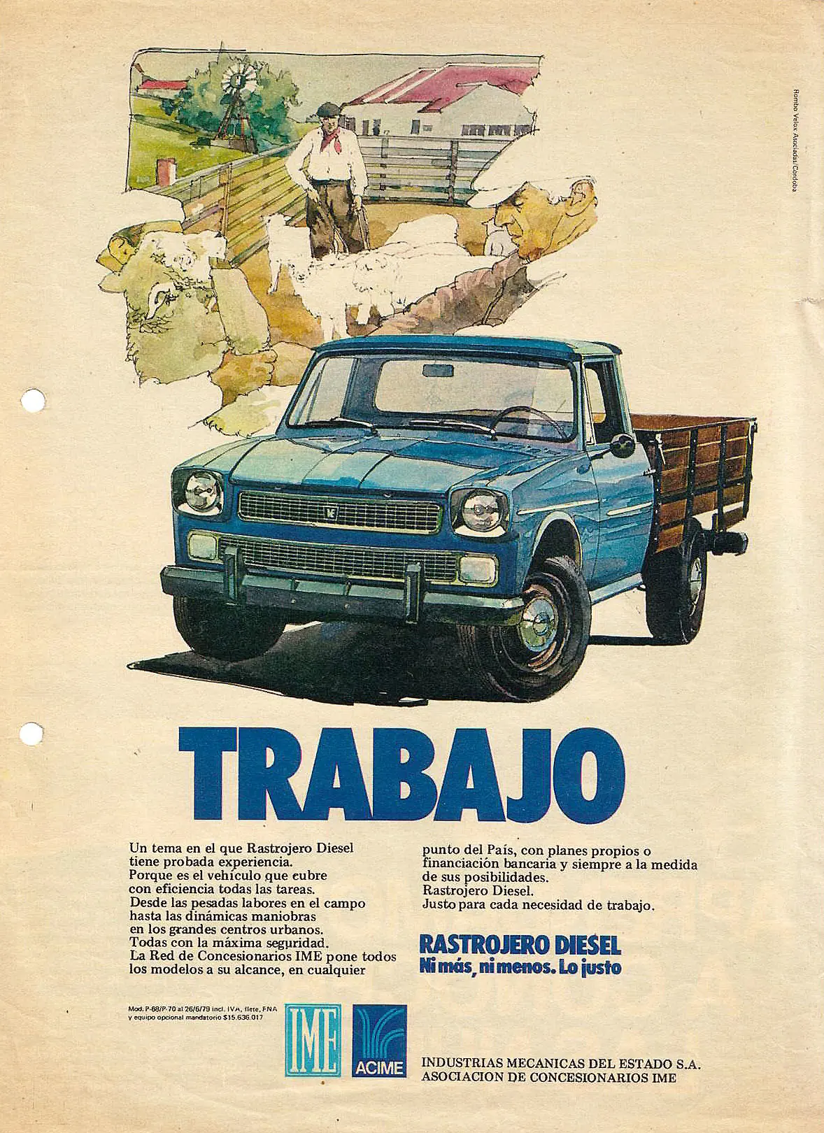 Rastrojero Diesel, la última versión