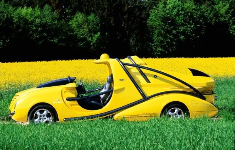 Autos retrofuturistas