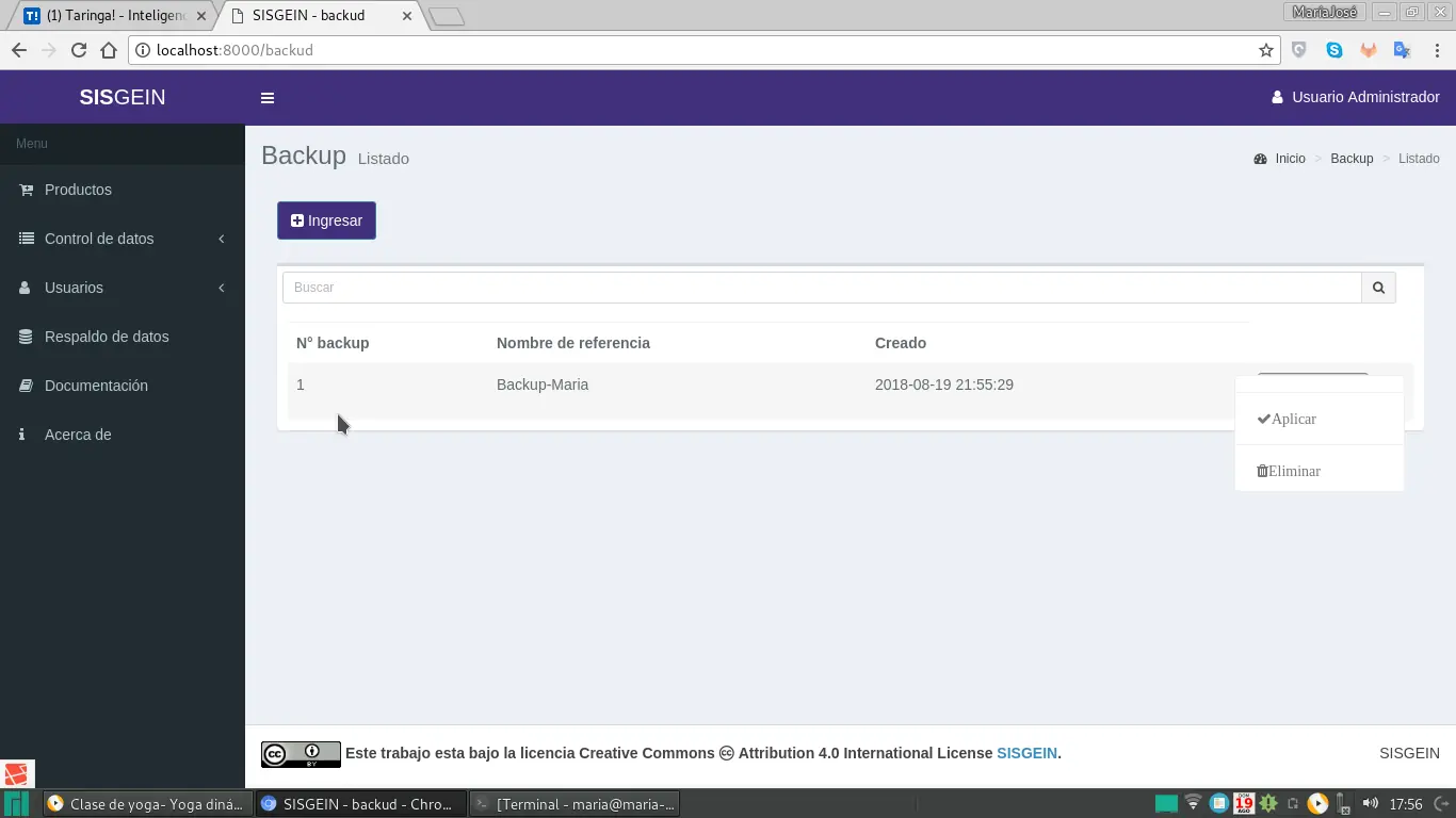Soy programadora y te muestro un sistema q hice para la uni