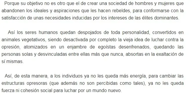 idiotizacion de la sociedad